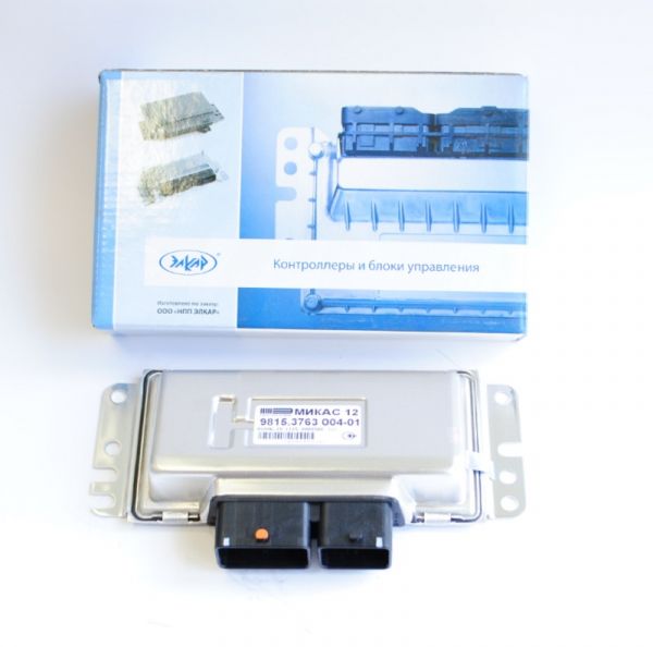 Блок управления ГАЗель дв. УМЗ-А274 Evotech Микас-12 (ООО "НПП "ИТЭЛМА" ГАЗ Оригинал) /9815.3763004-01/