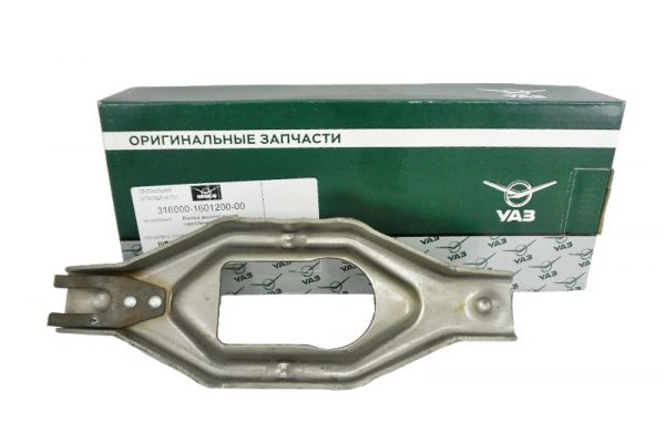 Вилка сцепления УАЗ-3160 с пластинкой в сб. (в упак. УАЗ) /3160-1601200/