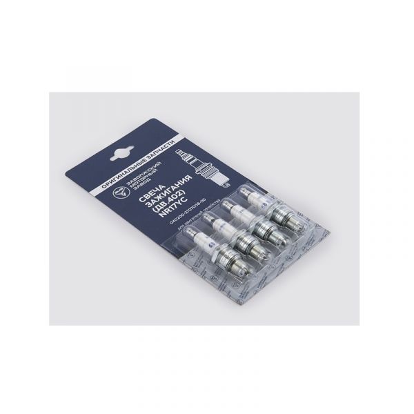 Свеча зажигания дв. 402,410 (к-т 4 шт) (ООО "Торговый Дом СОЛЛЕРС") /040200370700800/