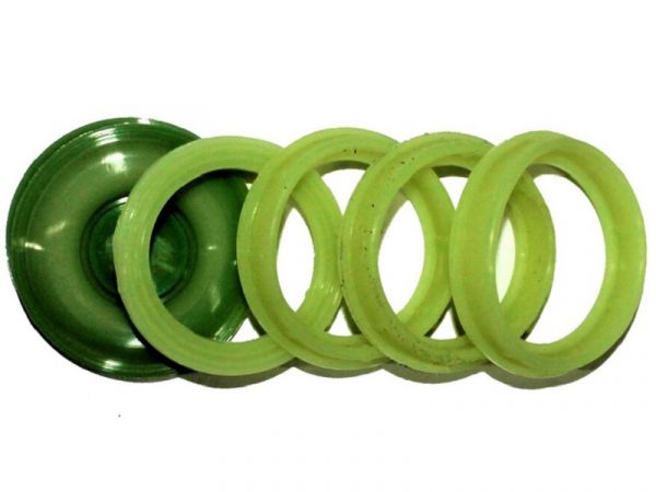 Кольцо уплотнительное свеч. колодца 405 дв. ЕВРО-3 (комп.) (силикон) (ООО "ПромТехПласт") /40624-1007248/