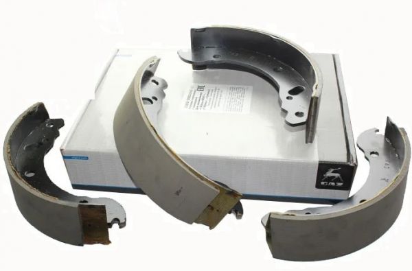 Колодка тормозная зад. ГАЗель, ГАЗель NEXT (ПАО "ГАЗ"  Оригинал) /3302-3502090/