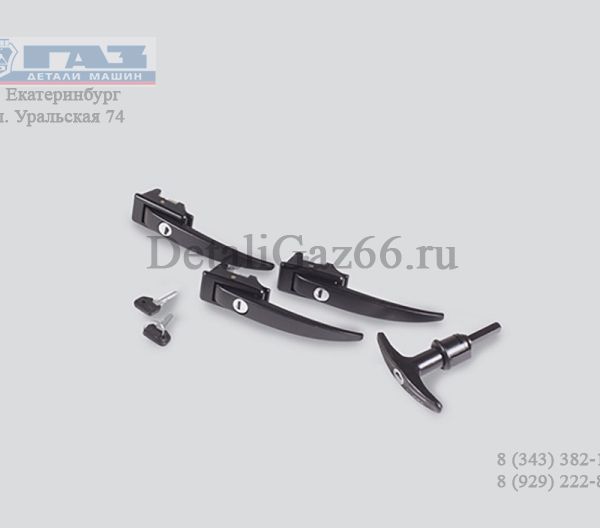 Ручка двери наруж. (комплект) (в упак. УАЗ) /3741-6100040-02/