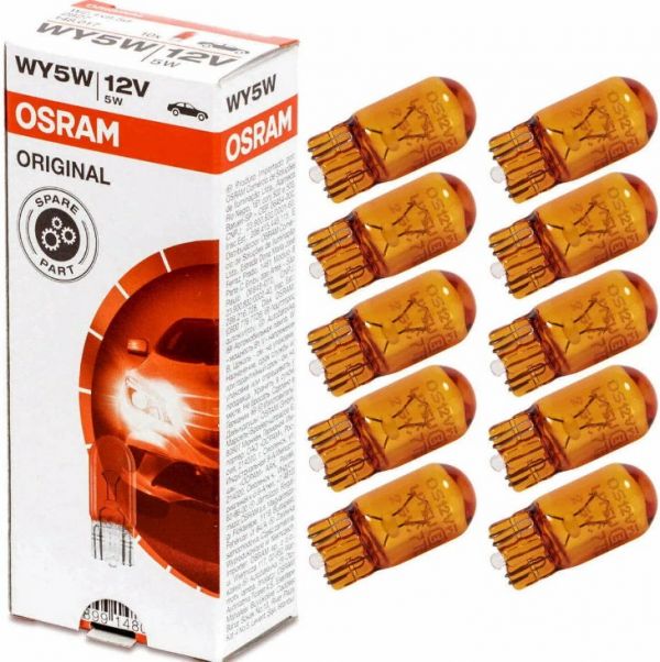 Лампа 12В 5 Вт (безцокольная) (оранжевая) (OSRAM) /2827/