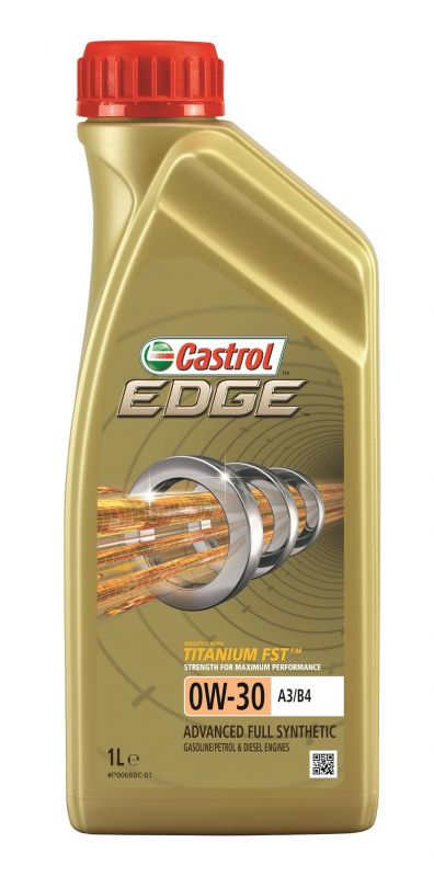 Масло моторное "CASTROL" Edge Titanium 0W30 A3/B4 (1 л) синт. /157E6A/