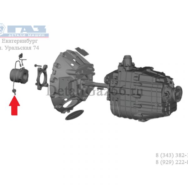 Трубка РЦС ГАЗон NEXT дв. ЯМЗ-534 (прокачки) (Schaeffler France - Division LuK Automotive, Шевильи) /С41R11.1602586/