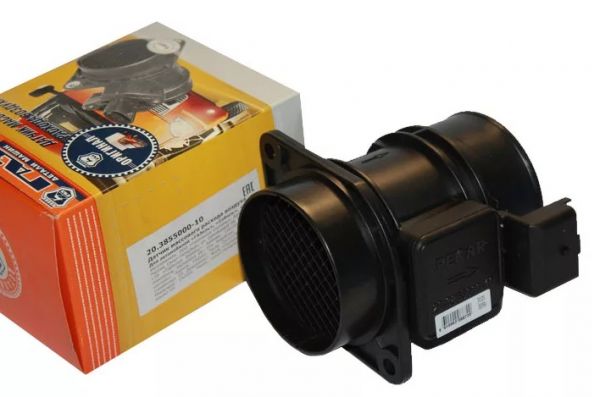 Датчик массового расхода воздуха (ДМРВ) ГАЗ дв. 406, 405, 409 ЕВРО-3 (ООО"Топливные системы" г.Санкт-Петербург ГАЗ Оригинал) /20.3855000-10/