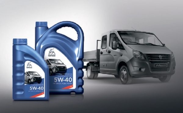 Масло моторное ГАЗ-Оригинал 5W40 синт. (5 л) (ООО "ЛЛК-Интернешнл"  Оригинал) /ГАЗ 5W40;К.5Л./