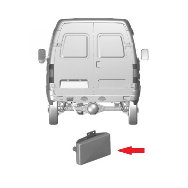 Фонарь задний противотуманный ГАЗ, ПАЗ, УАЗ (ОАО "Освар") /243.3716/