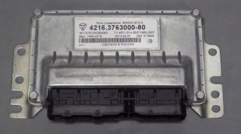 Блок управления ГАЗель дв. УМЗ 4216 ЕВРО-3 (ООО "Мика-Мотор" г.Димитровград) /4216.3763000-80/