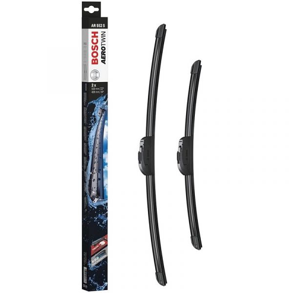 Щетка ст/оч бескаркасная 550/400 мм (2шт) (BOSCH Aerotwin) /3397118984/