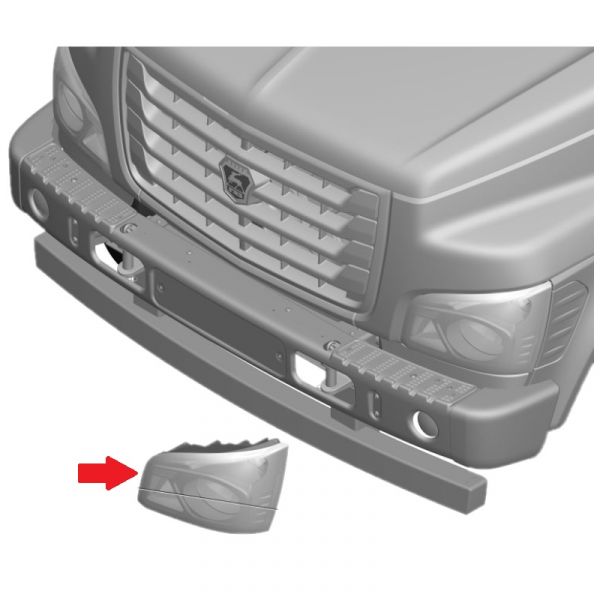 Фара ГАЗон-4111 NEXT левая (ООО "Автосвет") /С41R11.3711013-01/