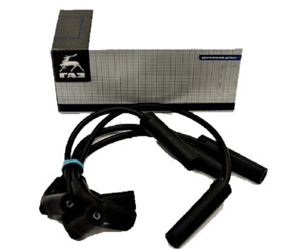 Провода высокого напряж. дв. 4216 ЕВРО-3 (силикон) (ООО "СЛОН-АВТО"  ГАЗ Оригинал) /4216-3707080-11/