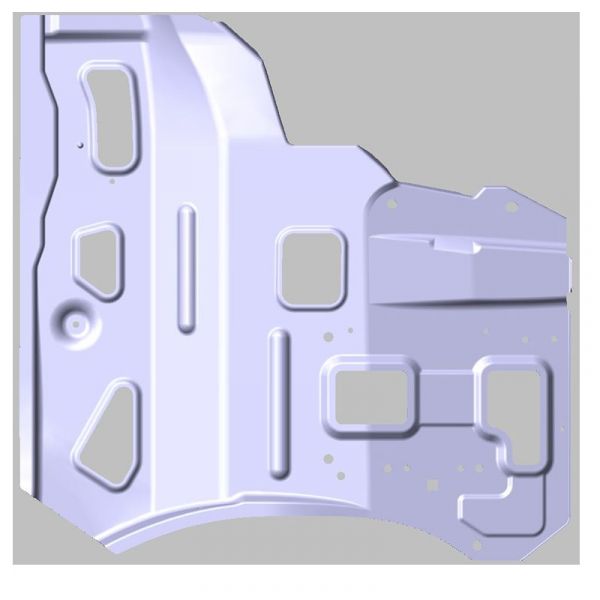 Брызговик моторного отсека ГАЗель NEXT правый (ООО "Автомобильный завод "ГАЗ") /А21R23-5301032/