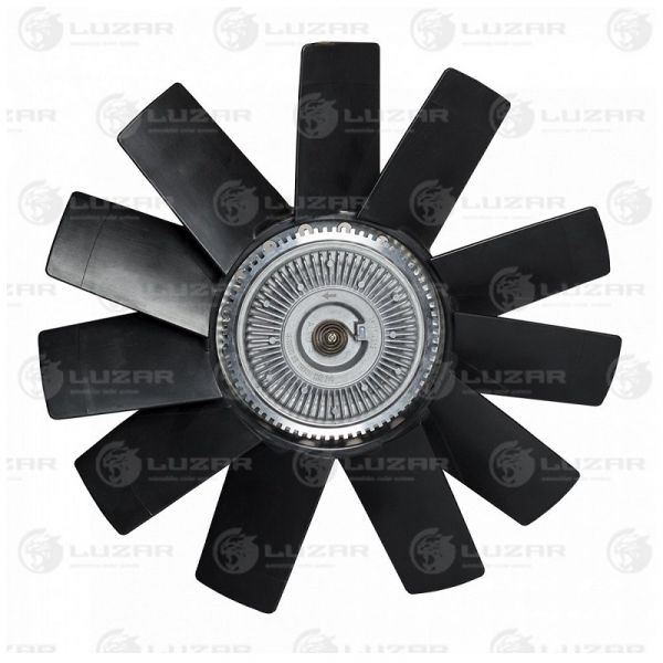 Вентилятор охлаждения дв. Cummins ISF 2.8L (с вязкостной муфтой) (LUZAR) /LVC03028/