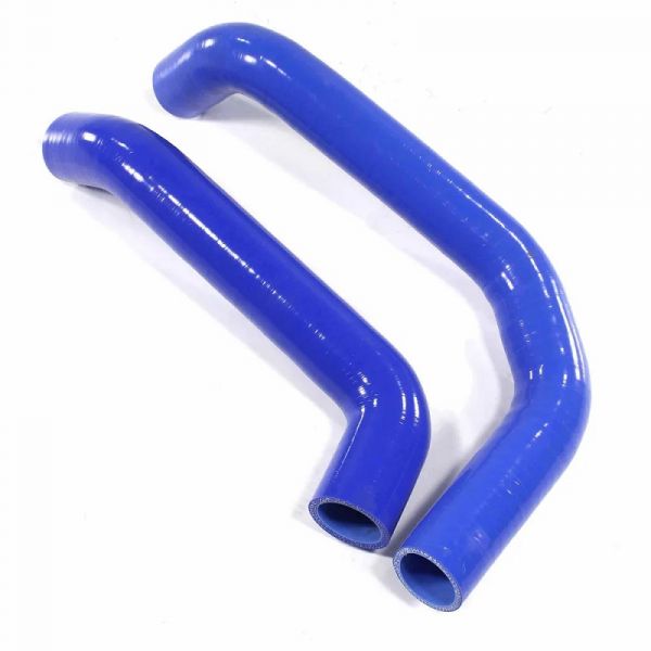 Патрубок радиатора ГАЗель бизнес дв. УМЗ-4216 Е-4, А274 (силикон) (к-т 2 шт.) (CARUM) /4216-1303000-04/