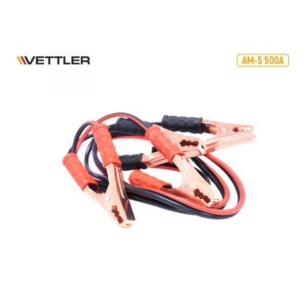 Провода пусковые 500А (AM-5)  (VETTLER) /AM-5/