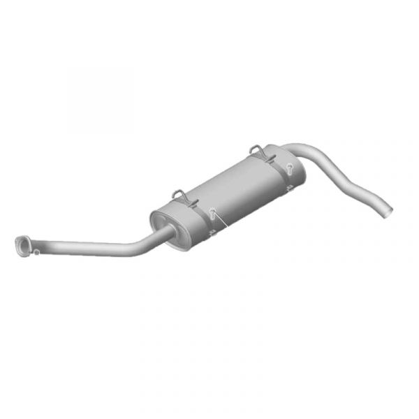 Глушитель ГАЗель NEXT (ЦМФ) дв. Cummins ISF 2.8S ЕВРО-4 средн. база (ООО "Автомобильный завод "ГАЗ") /А31R22-1201008/