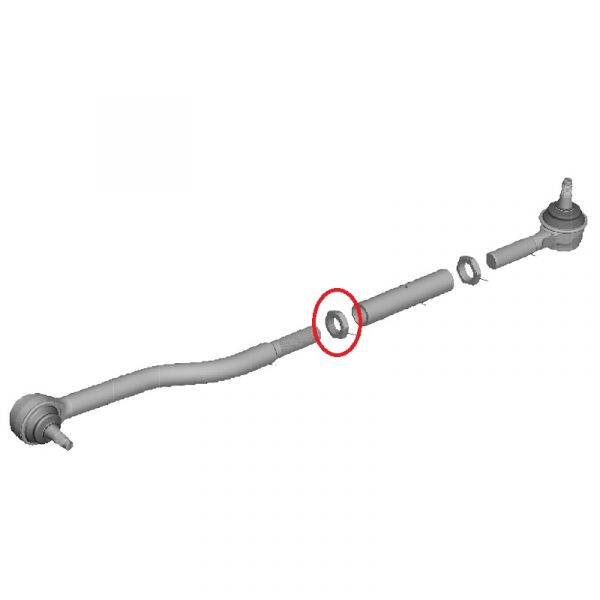 Гайка М24х1,5 LH (ПАО АМЗ) /292955-П29/