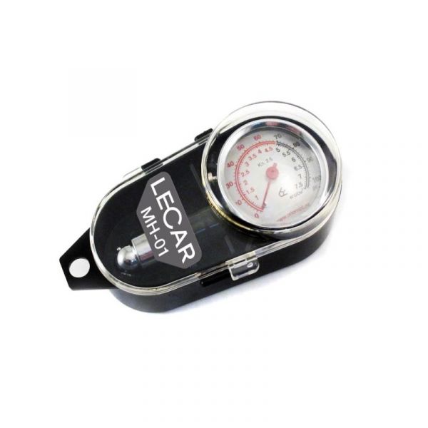 Манометр шин 7,5 атм металл. корпус (в упак. LECAR) /LECAR000012706/