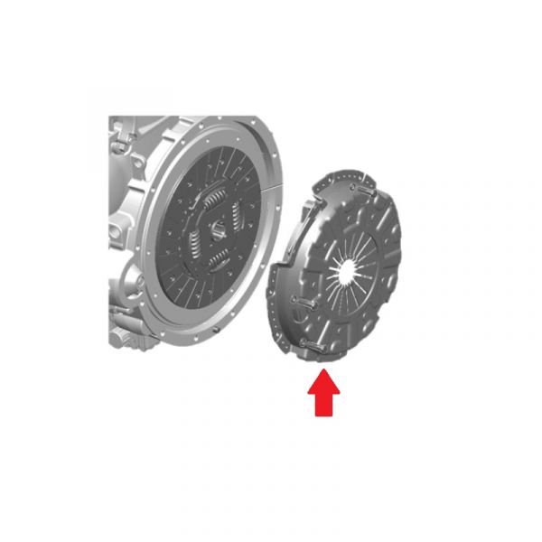 Корзина сцепления ГАЗель NEXT дв. Cummins ISF 2.8 330 Нм (ZF Friedrichshafen AG) /А21R22.1601090/