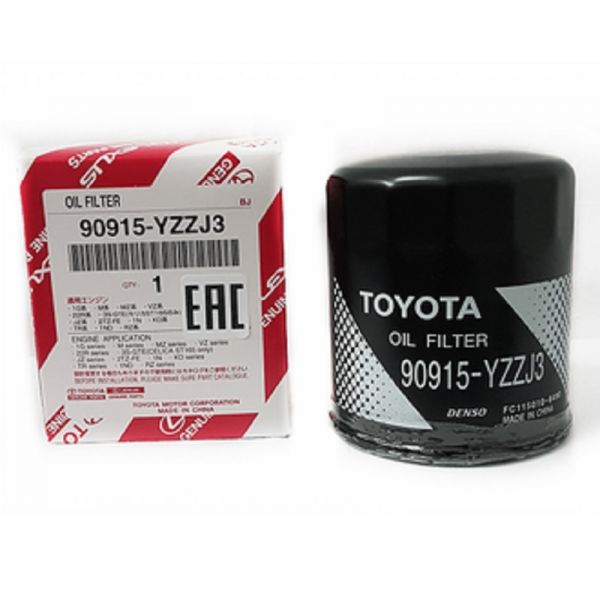 Фильтр масляный TOYOTA LAND CRUSER PRADO дв. 1KDFTV - 3000CC DIESEL TURBO (Оригинал) /90915YZZJ3/