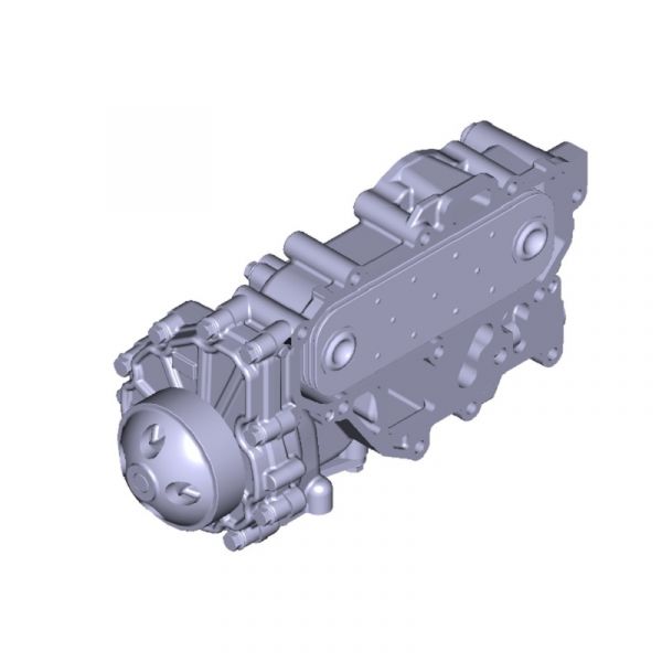 Модуль теплообменника (сервичный модуль) ГАЗон NEXT дв. ЯМЗ-534 (ПАО "Автодизель"(ЯМЗ)) /5340.1013600-10/