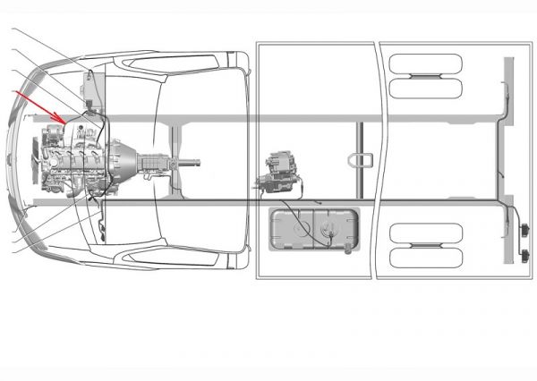 Автопроводка жгут генератора ГАЗель бизнес дв. Cummins ISF 2.8L (ООО "Арзамасское ПО Автопровод") /33023.3724377/