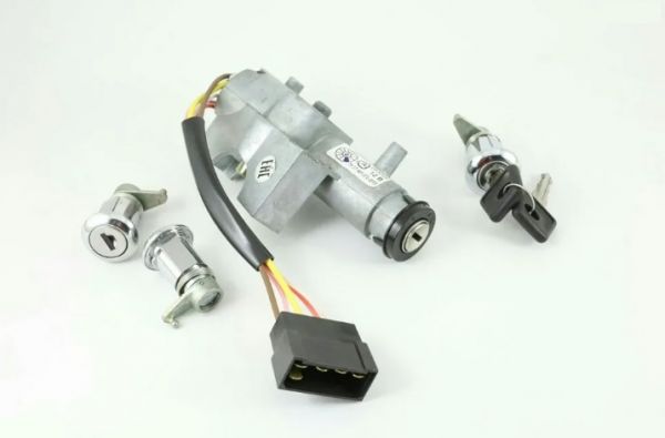 Замок зажигания ГАЗель NEXT-3123 с личинками (ОАО "Автоарматура" ГАЗ Оригинал) /А31R23.6105006/