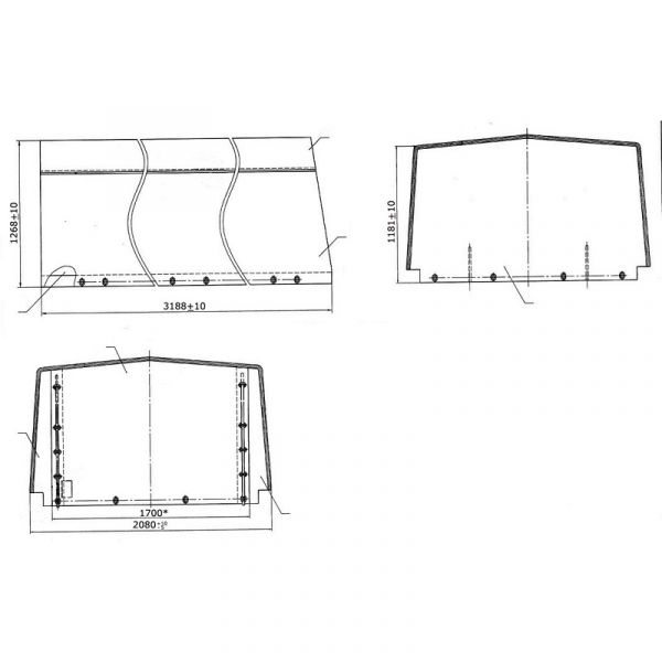 Тент ГАЗель н/о (ВИК (ООО),г.Дзержинск) /3302-8508020-30/