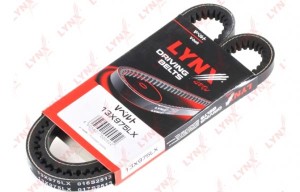 Ремень 975 (AVX13) клиновой (зубчатый) (LYNXauto) /13X975LX/