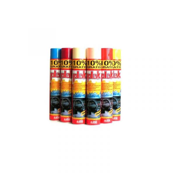 Полироль пластика "PLAK" 750мл. (аэрозоль) Клубника