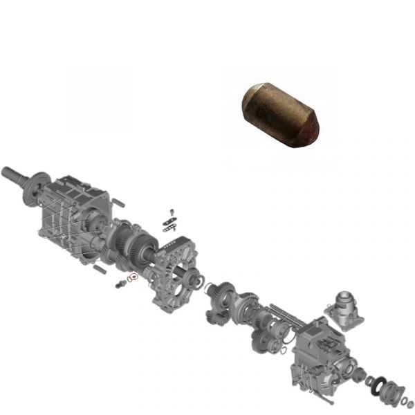 Плунжер стопор. штоков КПП ГАЗель NEXT (ООО "НИЖЕГОРОДСКИЕ МОТОРЫ" ГАЗ Оригинал) /А21R22-1702080/