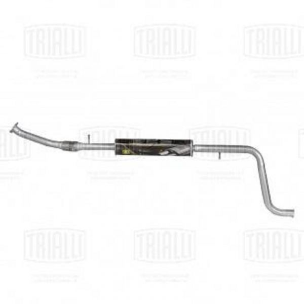 Резонатор ВАЗ-Vesta (d трубы = 51) (нерж. алюм. сталь) T-Sport (TRIALLI) /EAM 1114/