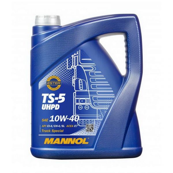 Масло моторное "MANNOL" 7105 TS-5 UHPD 10W40 (5 л.) п/синт. /mn71055/