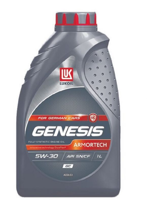 Масло моторное "Лукойл" Genesis Armortech GC 5W30 C3 (1 л) синт. /3149368/