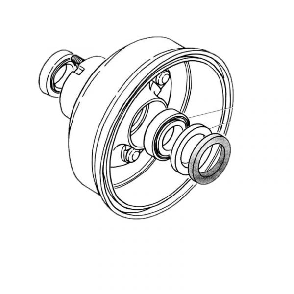 Ступица зад. Соболь в сборе (ПАО "ГАЗ" Оригинал) /2217-3104006-01/