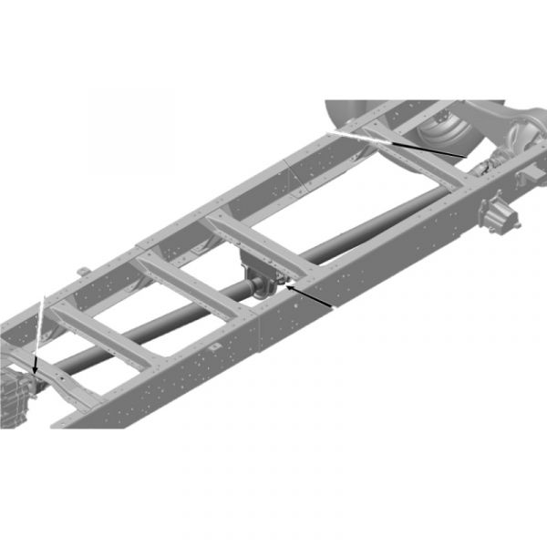 Вал карданный ГАЗон NEXT дв.ЯМЗ-534 удлин. база (L=3179 мм) (Тирсан Кардан) /С41R33.2200010-02/