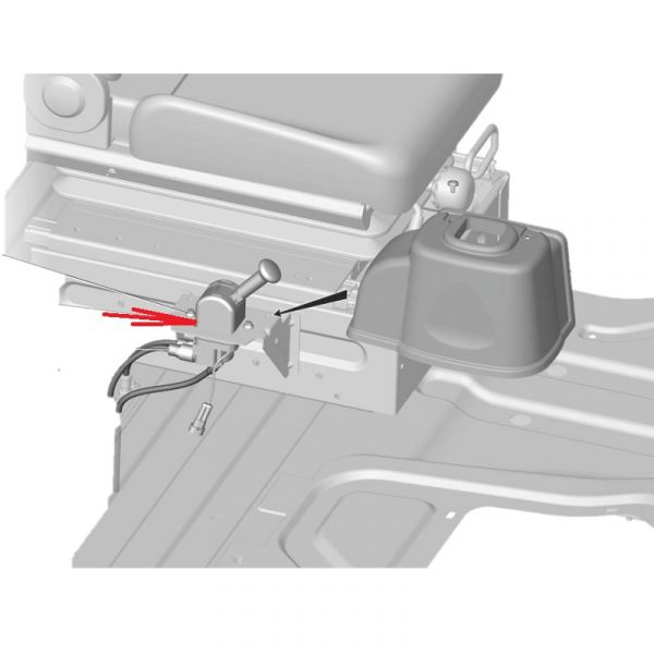 Кран ГАЗон NEXT стояночного тормоза (Sorl ГАЗ Оригинал) /.35260061630/