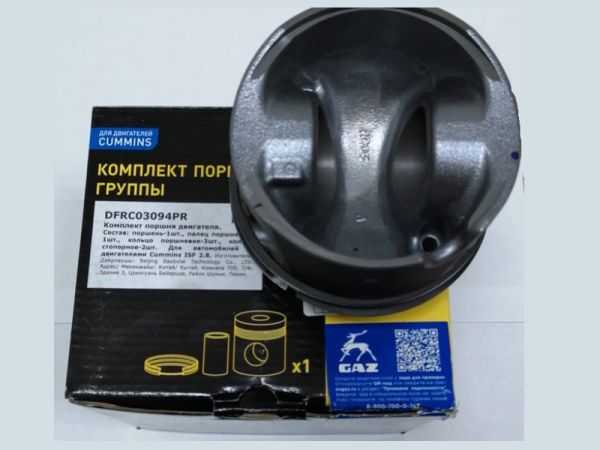 Поршень дв. Cummins ISF 2.8L ЕВРО-5 ГАЗель в сб. (международная торговая компания стар космос G-PART) /DFRC03094PR/