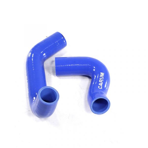 Патрубок радиатора ГАЗ-3310 Валдай дв. 245 (к-т 2 шт) (силикон) (CARUM) /33104-1303000/
