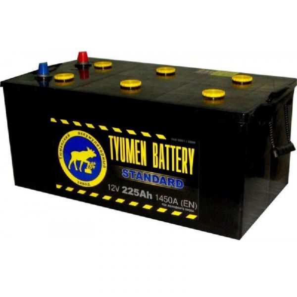АКБ Тюмень 225 А/ч, 1500A, о/п, 12 В (518*278*235) /6СТ-225L/