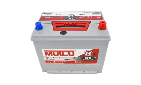АКБ Mutlu Asia 70 А/ч, 630A, о/п, 12 В (260 x173x225) /D26.70.063.С/