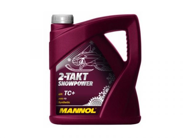 Масло моторное "MANNOL" 2Т API TC+; ISO-L-EGD; JASO FD (4 л.) синт. /MN7201-4/