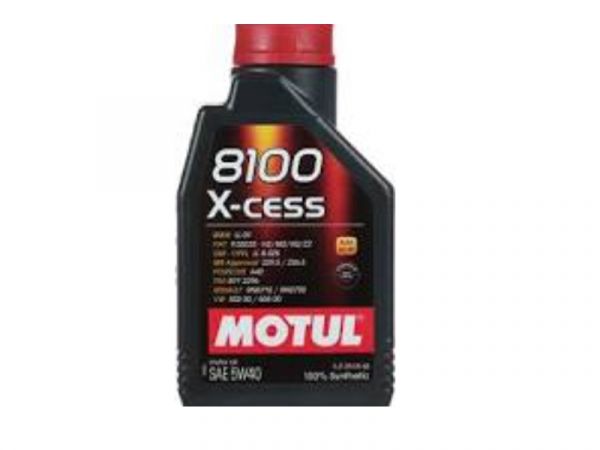 Масло моторное "MOTUL" 8100 X-cess GEN2 5W40 A3/B4 SN/CF (1 л) синт. /109774/