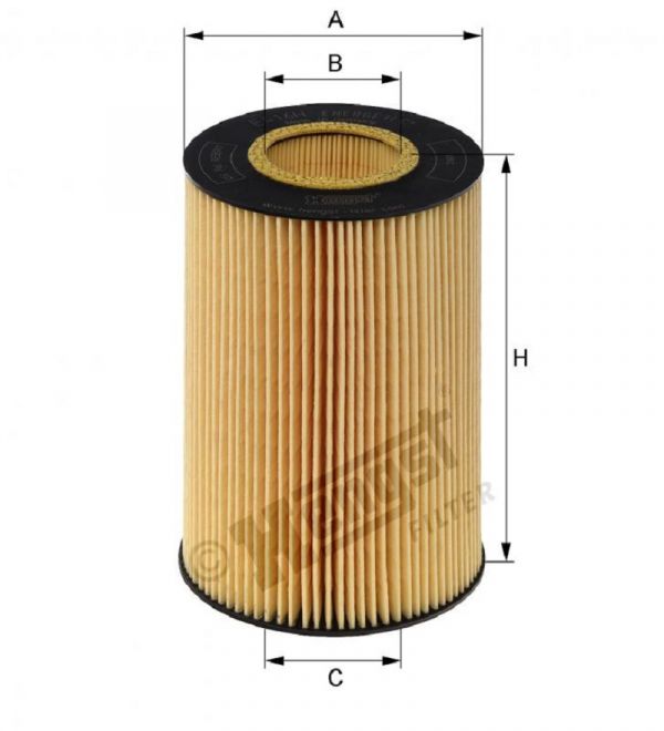 Фильтр масляный VOLVO TRUCK (HENGST FILTER) /E416H D86/