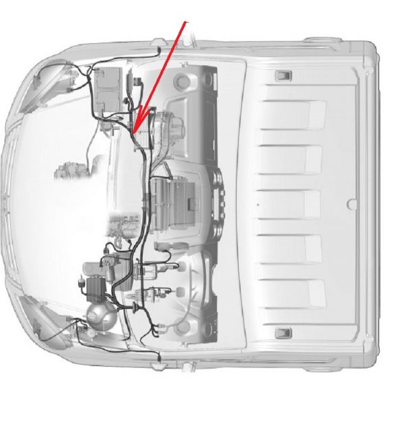 Автопроводка жгут ГАЗель NEXT дв. 275 Evotech ЕВРО-5 моторного отсека (ООО "Арзамасское ПО Автопровод") /А21R23.3724025-71/