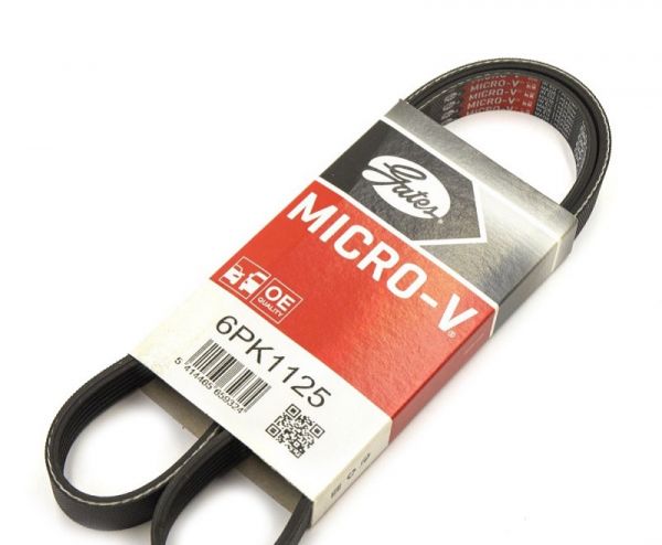 Ремень 1125 (6PK) поликлиновый (GATES) /6PK1125/
