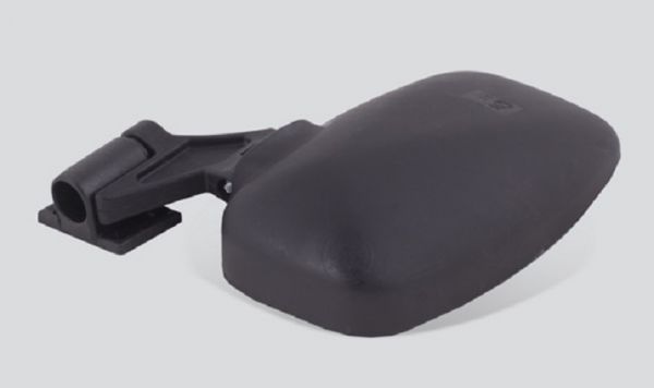 Зеркало УАЗ-452 наружное н/о с кронштейном лев. (в упак. УАЗ) /3741-8201301-10/