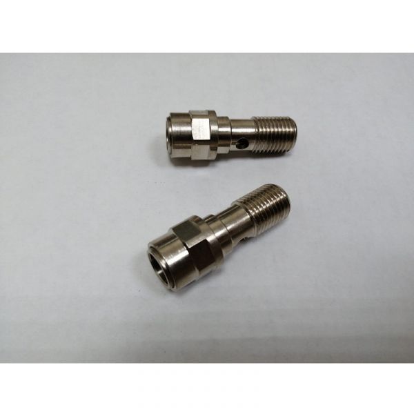 Штуцер к топливной трубке ЯМЗ-534 ЕВРО-5 сливной (дренажной) (ПАО "Автодизель"(ЯМЗ)) /53443.1104349/