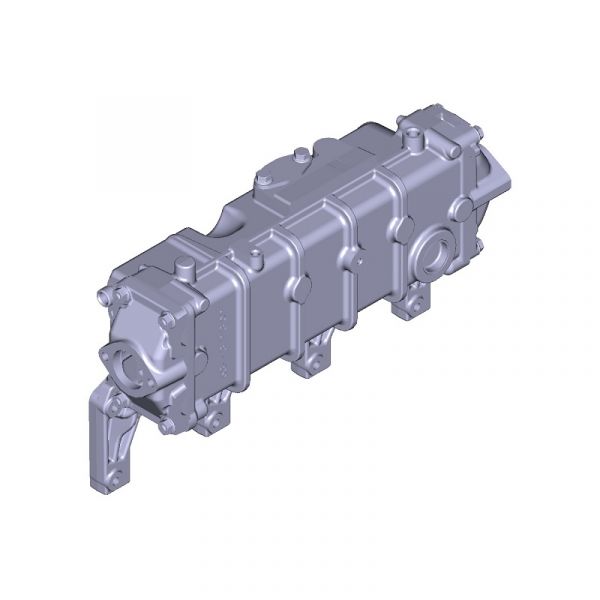 Радиатор отработавших газов ГАЗон NEXT-ЯМЗ-53443 (ПАО "Автодизель"(ЯМЗ)) /53443.1213010-10/